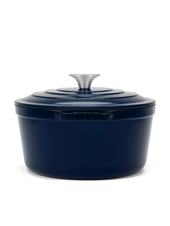 HKoenig Round Cast Iron Dutch Oven 30cm 3.3lt