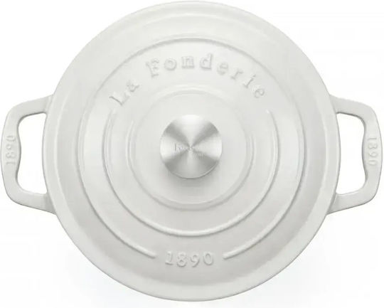 HKoenig Cratiță Rotundă Din Fontă 30cm 3.3lt