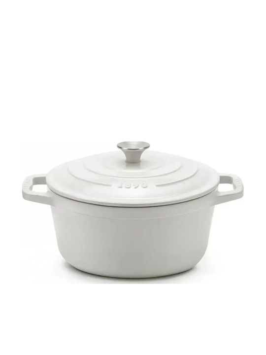 HKoenig Cratiță Rotundă Din Fontă 33.5cm 4.7lt