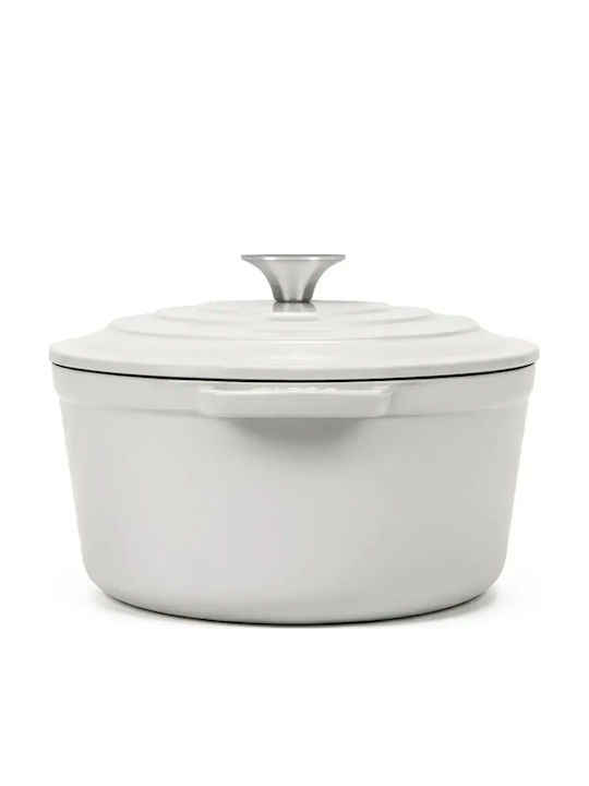HKoenig Cratiță Rotundă Din Fontă 33.5cm 4.7lt