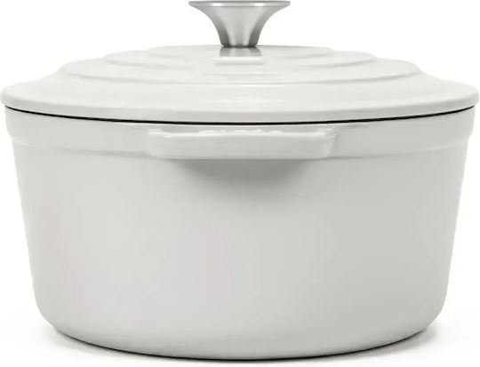 HKoenig Cratiță Rotundă Din Fontă 33.5cm 4.7lt
