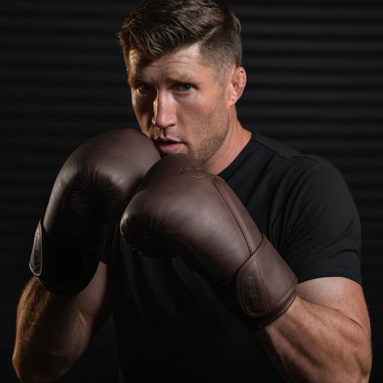 Hayabusa Boxing Gloves Leather Competition Brown