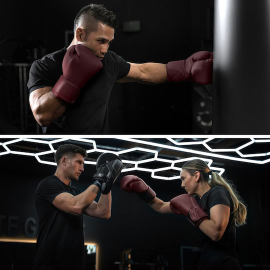 Hayabusa Boxing Gloves Leather Competition Red