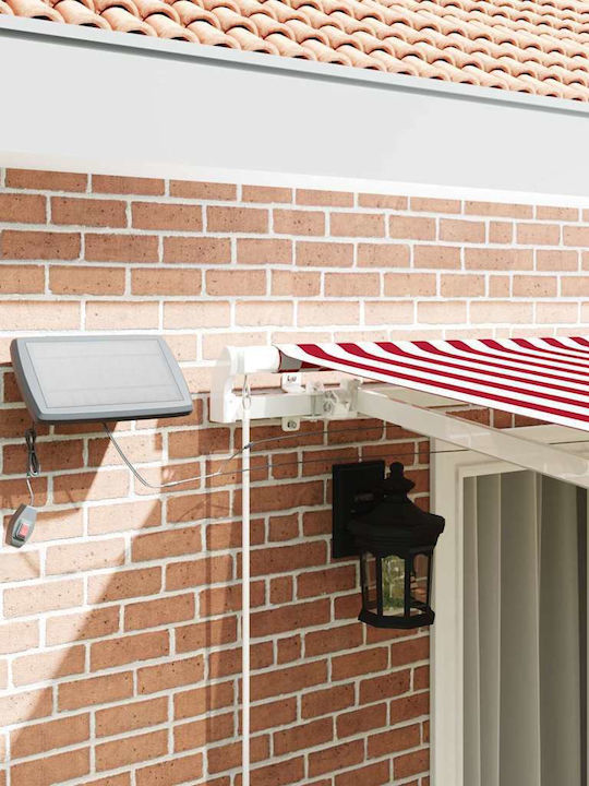 vidaXL Terrasse Zelt mit LEDs Rote 4x3.5m
