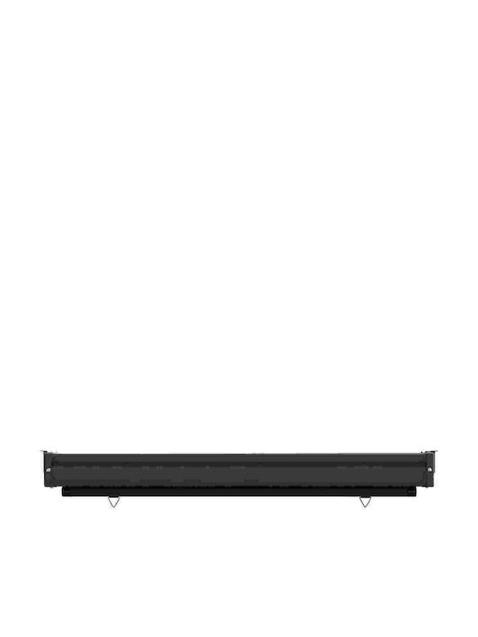 vidaXL Seitliche Markise Terrasse Grau 0.8x2.5m