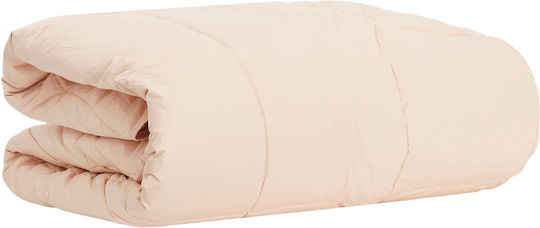 vidaXL Superking Steppdecke 220x260cm Beige