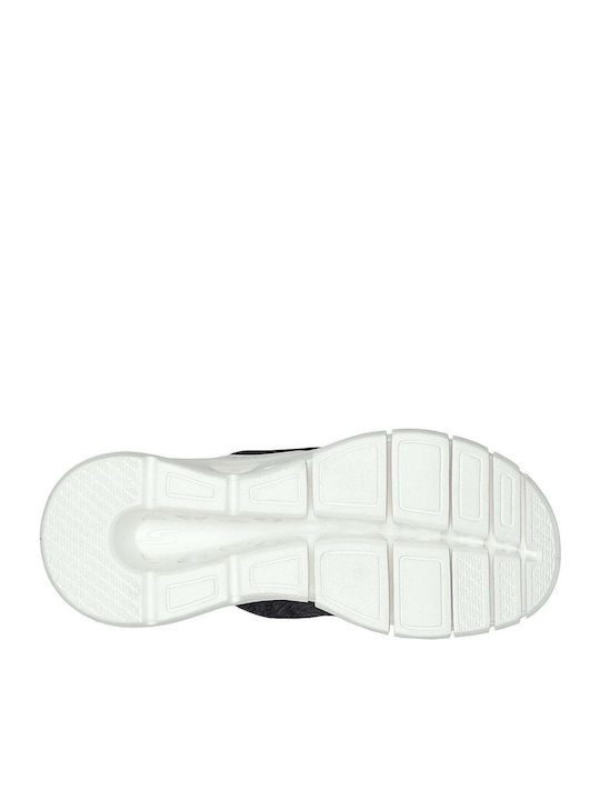 Go Walk Arch Fit, Go Glide Σαγιονάρες σε Μαύρο Χρώμα