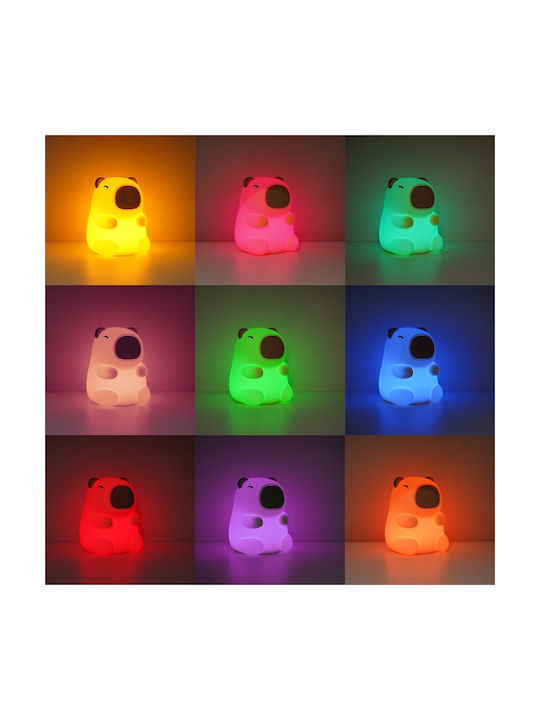 Eko Light Led Παιδικό Διακοσμητικό Φωτιστικό Λευκό 9.5εκ.