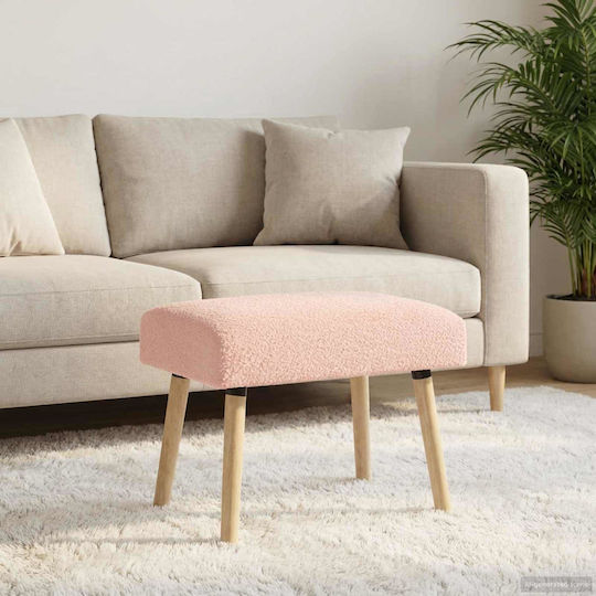Rosa Bankhocker 60x40x45cm Rosa Bankhocker 60x40x45cm