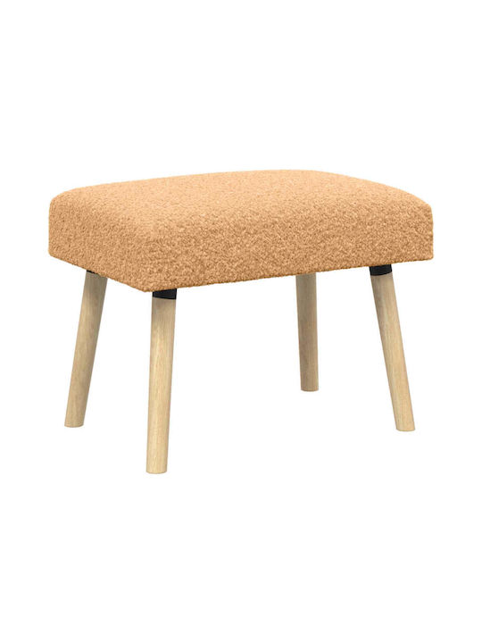 Stoff-Tabouret Beiges 60x40x45cm