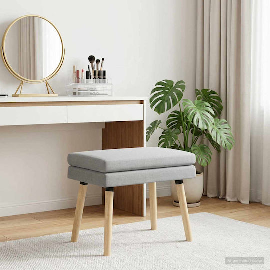 Light Grey Bench Stool 60x40x46cm Light Grey Bench Stool 60x40x46cm