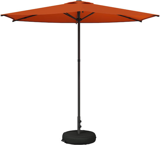 Aluminum Parasol Orange 2.7x2.7xHeight 2.28m