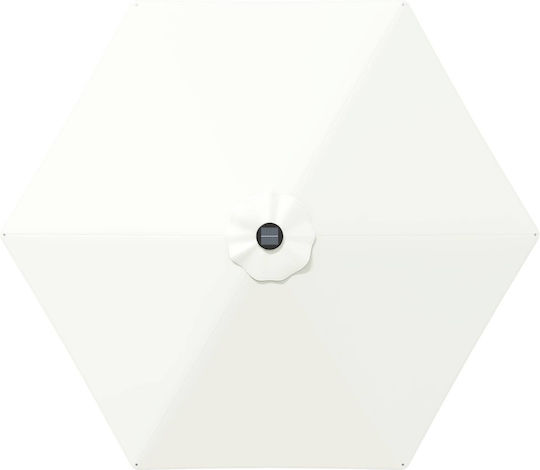 Ομπρέλα Αλουμινίου Μπεζ 2.7x2.7xΥ2.35m