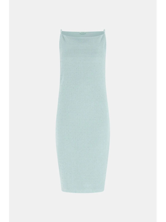 Sommer Mini Damenkleid Türkis