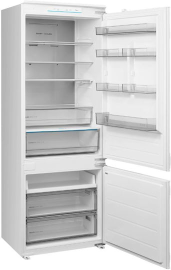 Midea Хладилник с фризер 403л Total NoFrost В194xШ69xД55см Бял MDRE554FGD01
