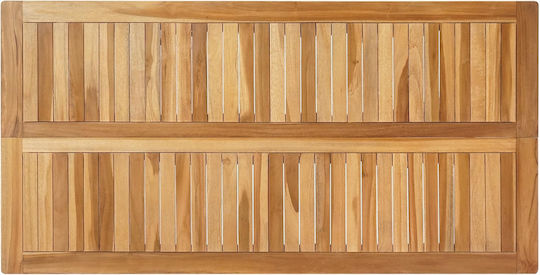 Τραπέζι Μπαρ Εξωτερικού Χώρου από Teak 150x75x105εκ.