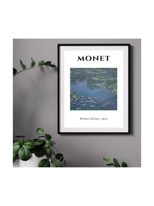 Poster Monet Waterlillies Art013 40cm X 50cm-55259pd156878