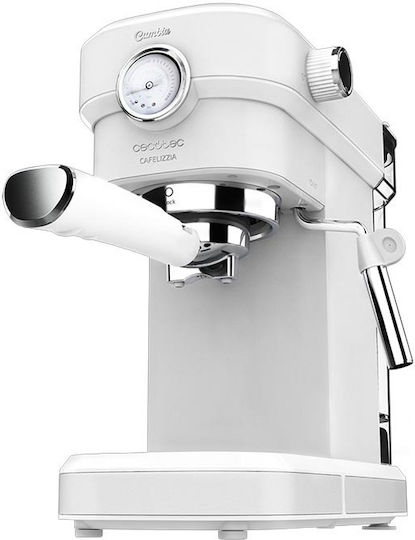 Cecotec Cafelizzia 790 Pro Μηχανή Espresso 1350W Πίεσης 20bar Λευκή