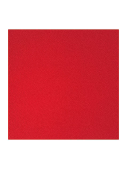 Armchair in Red Artificial Leather 90x88x85cm