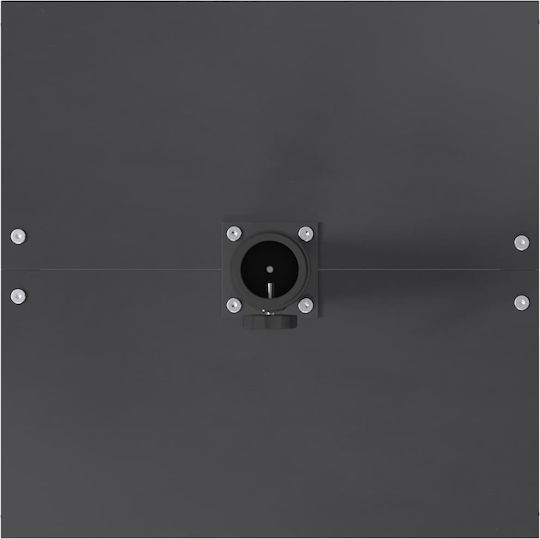 vidaXL Schirmständer aus Metall Dark Gray 45x45x31cm