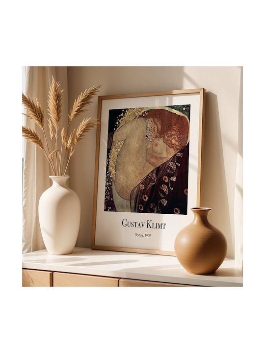 Poster Gustav Klimt Danae Art157 40cm X 50cm Μαύρη Ξύλινη Κορνίζα-56091pd156665f55321