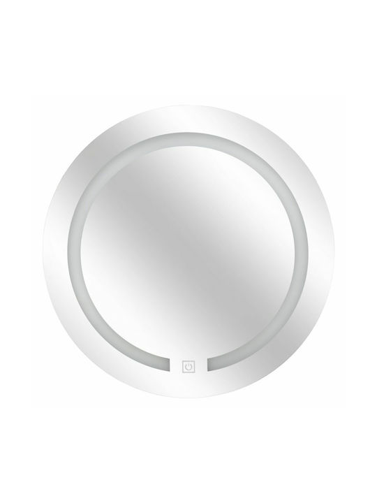 5Five Wandspiegel mit LED Beleuchtung Durchmesser 45cm 1Stück
