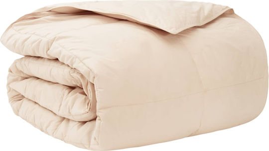 vidaXL Doppelbettdecke 200x220cm Beige