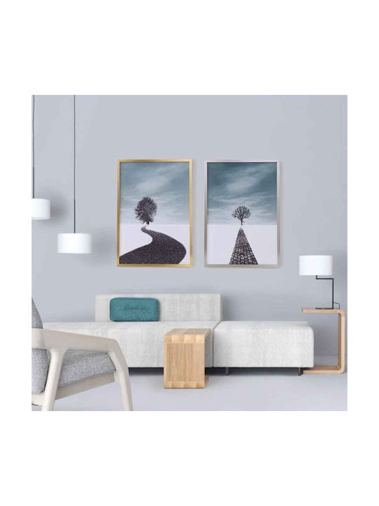Next Wall Photo Frame Metallic with Gold Frame