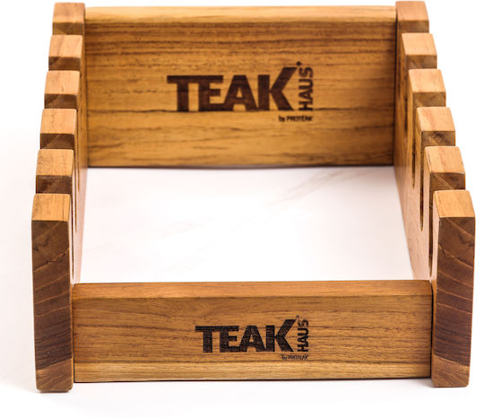 TeakHaus TeakHaus Holz Tischspiel Basis 32.5x22x9.5cm Braune