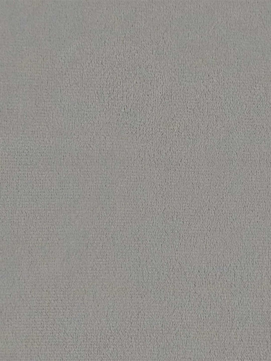 Drehbarer Besucherstuhl mit Armlehnen in Grau Farbe 54x55x90cm