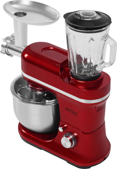 Kraft & Dele Κουζινομηχανή 3000W με Ανοξείδωτο Κάδο 5lt