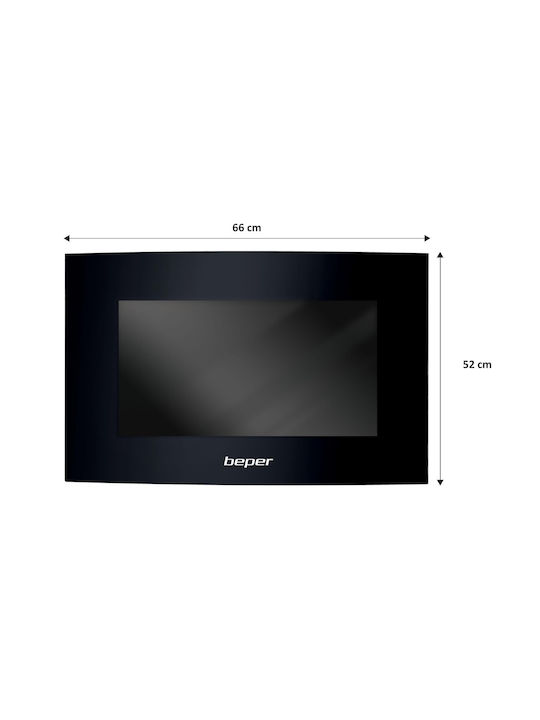 Beper Wandmontiertes Elektrisches Kamin 1750W 72,5x60cm