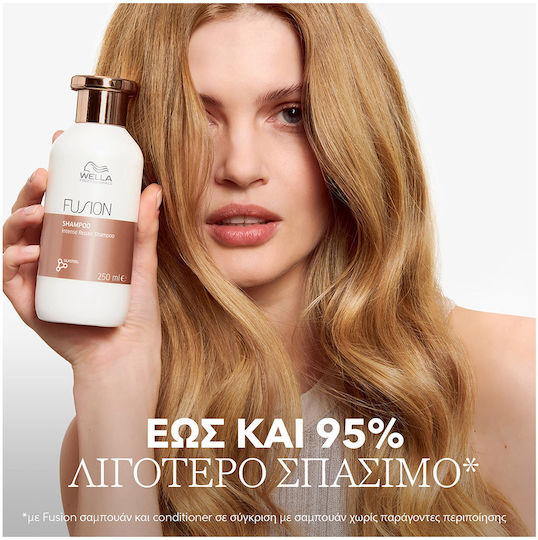 Wella Professionals Fusion Intense Repair Σαμπουάν Αναδόμησης/Θρέψης & Βαθύ Καθαρισμού για Όλους τους Τύπους Μαλλιών 250ml