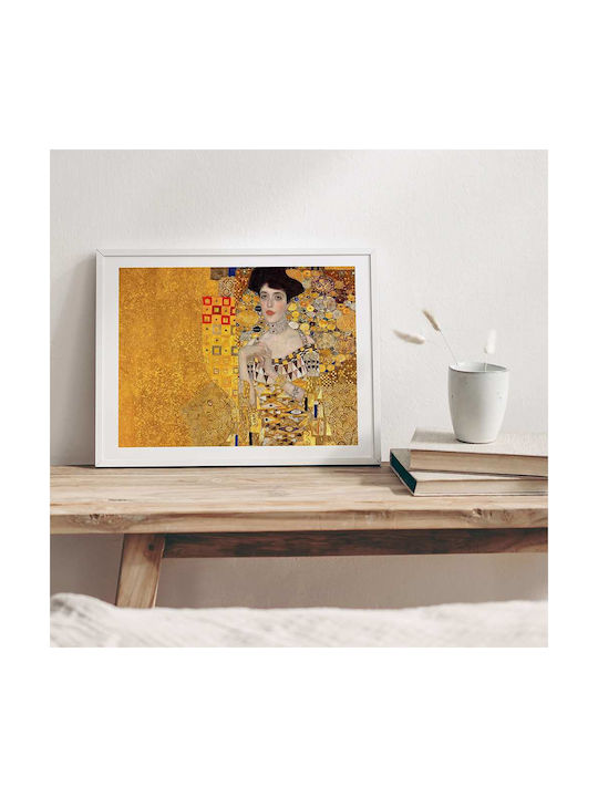 Poster Gustav Klimt Portrait Adele Bloch Bauer Art151 40cm X 50cm Λευκή Ξύλινη Κορνίζα-56086pd156669f55310