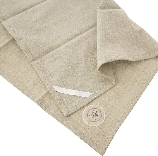 Orion Ποτηρόπανο από 100% Βαμβάκι σε Μπεζ Χρώμα 70x50cm 2τμχ Orion Ποτηρόπανο από 100% Βαμβάκι σε Μπεζ Χρώμα 70x50cm 2τμχ