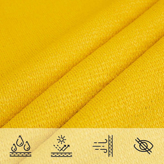 vidaXL Triangle Yellow Shade Sail 2m
