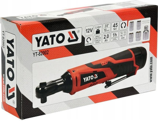 Yato Electric Ratchet 1/4" Battery 12 Volt 1x2 Ah