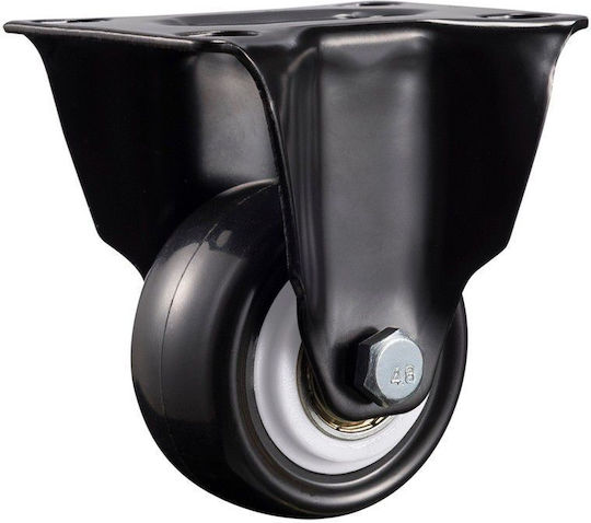 Ροδάκι Cresman Black Pvc 50mm Σταθερό 40kg Ρόδα