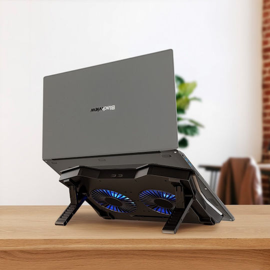 White Shark Ice Guard Cooling Pad for Laptop up to 17.3" with 2 Fans