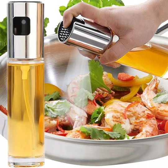 Δοχείο Λαδιού Σπρέι Γυάλινο 100ml
