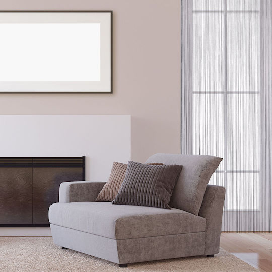 Relaxdays Black Door Curtain 145x245cm 10029497_885