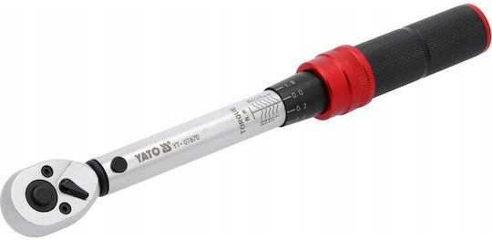Δυναμόκλειδο Καρέ 1/4" Ροπής 5-25 Nm