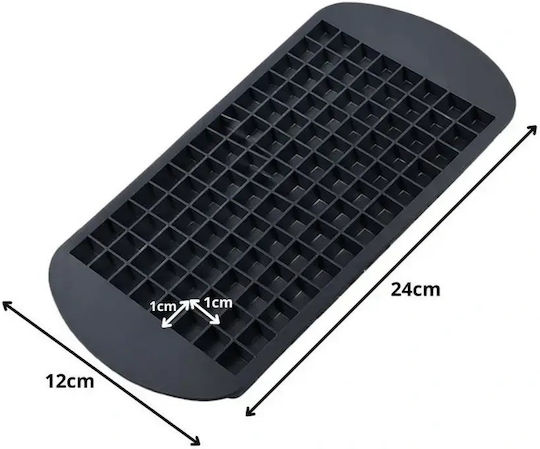 Verk Group Eiswürfelform Würfel aus Silikon Schwarze