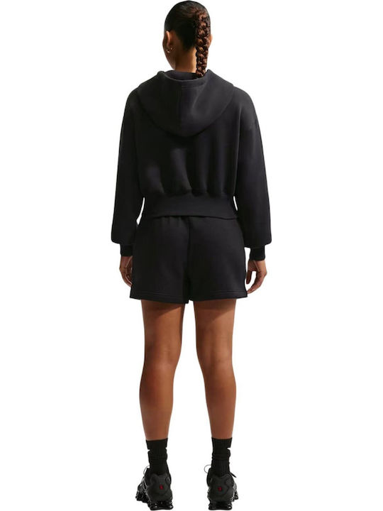 Phoenix Fleece Γυναικείο Αθλητικό Σορτς Black