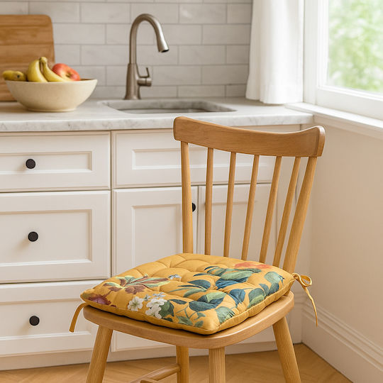 Stof Καρέκλας Κήπου Mustard 38x38εκ.