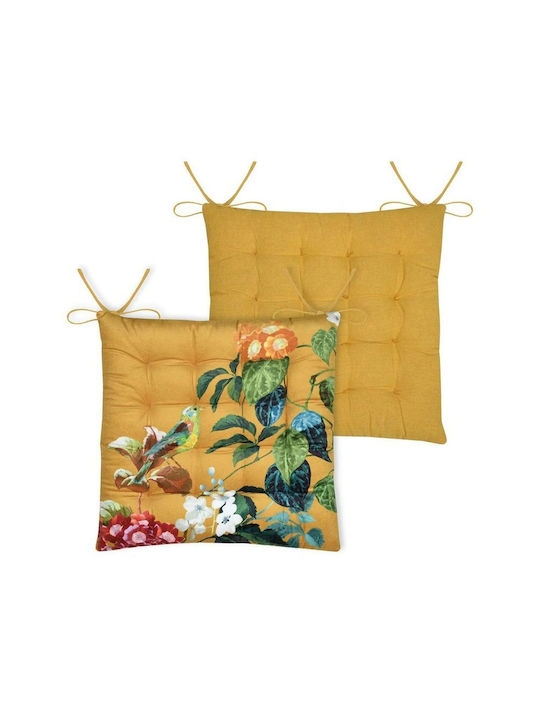 Stof Gartenstuhlkissen Mustard 38x38cm