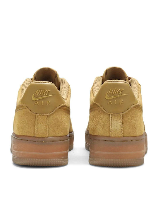 Air Force 1 Kids Sneakers Wheat / Gum Light Brown