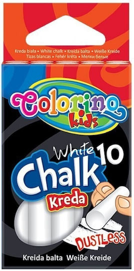 Colorino Chalk 10pcs White