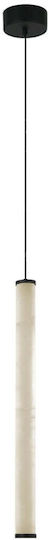 Zambelis Lights LED Κρεμαστό Φωτιστικό Λευκό 4.5x54.4εκ. Zambelis Lights LED Κρεμαστό Φωτιστικό Λευκό 4.5x54.4εκ.