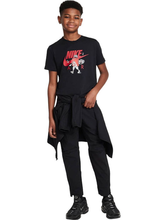Παιδικό T-shirt Μαύρο Sportswear
